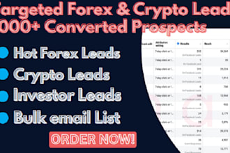 provide recovery lead, email list, mlm lead, forex lead mlm lead recovery lead