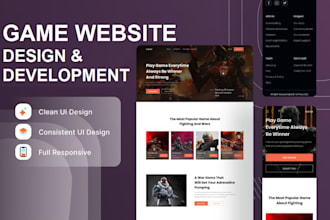 create a custom gaming, hobby, or clan website