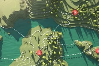 design 3d map illustration isometric map 2d isometric building map 2d vector map