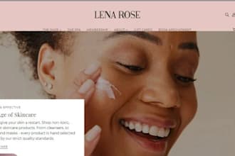 skin care shopify store skin care website shopify dropshipping skin care store