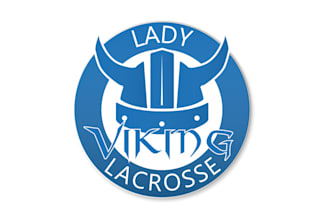 create greatest girl high school lacrosse team logo