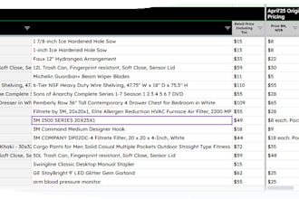 list products on any platform from facebook to walmart etc
