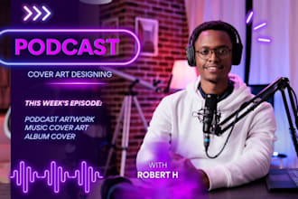 podcast cover art podcast logo podcast design album cover book illustration