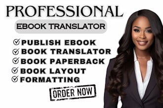 translate your ebook to spanish french german for KDP success self publishing