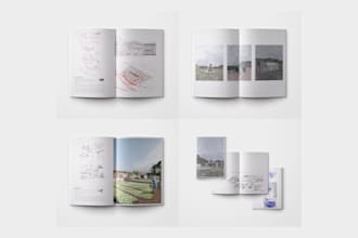 create architecture portfolio and presentation