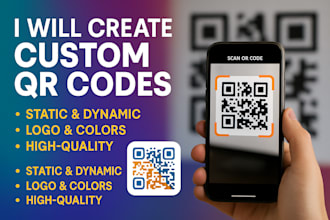 create custom qr code business card modern business card
