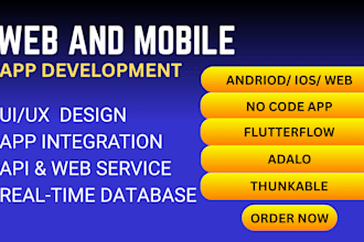 build apps flutterflow goodbarber appsheet thunkable, appgyver passion io, glide
