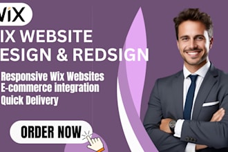 create custom wix real estate business website, landing page or airbnb website
