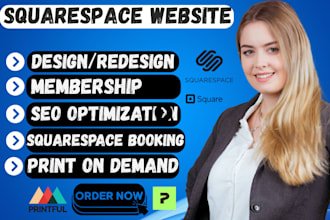 design squarespace booking and membership website course upload content squareup