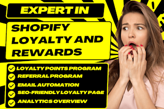 setup shopify loyalty and rewards smile joy bon loloyal okendo flit growave rivo