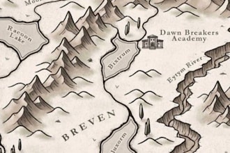 design fantasy map illustration, city maps, dnd game map, dungeon, battle map