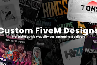 create a custom visual identity for your fivem server