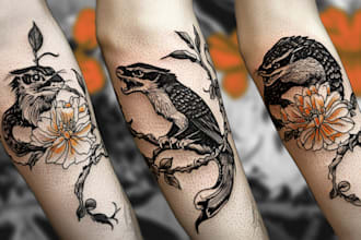 create your japanese custom tattoo design