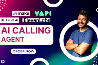 build ai voice agent ai saas ai automation with make com elevenlabs retell ai