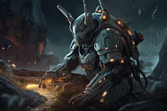 draw fantasy and sci fi ilustrations