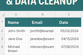 accurate data entry, web research, and file conversion