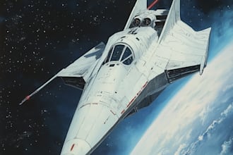 do design spaceship sci fi illustration and sci fi art