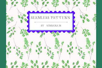 design unique seamless pattern for textile fabric prints