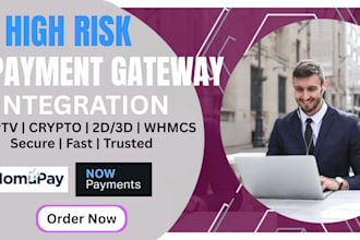 setup high risk payment gateway 2d 3d payment gateway, payment processor, iptv