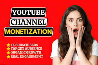 do complete youtube channel monetization promotion