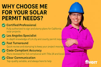 sign and stamp los angeles, solar stamp, review building permit for california