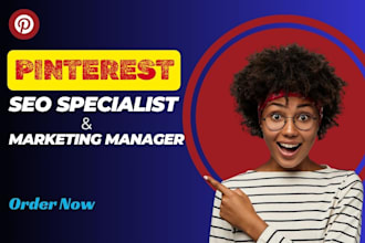 be your pinterest SEO specialist and marketing manager