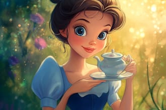 draw your lovely pet disney cartoon potrait