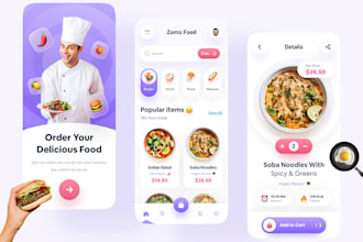 build food delivery app like ubereats,doordash,grubub,gopuff for andriod and IOS