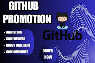 do github promotion and increase watcher and stars