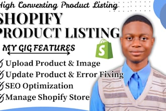 do manual shopify product  listing, shopify cross lister, add shopify product
