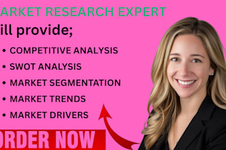 do comprehensive market research, competitive or swot analysis and business plan