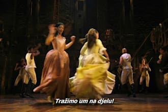 put croatian subtitles and translate from english into croatian