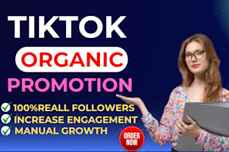 do tiktok promotion and organic followers growth