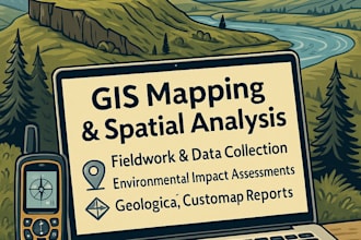 provide gis mapping, field surveys  environmental research