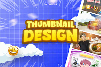creative thinking into a eye catching thumbnails video