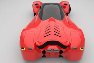 craft supercar prototype for assetto corsa,racing vehicle,livery car wrap design
