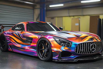 create custom car wrap designs, vehicle wrap design