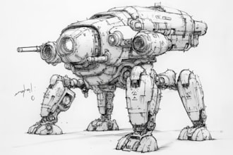 make your favorite warhammer character art illustration