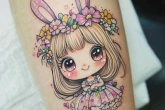 do custom tattoo design for you