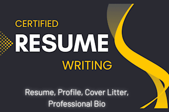 design a professional modern and ats friendly CV or resume
