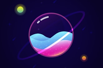 design unique and custom logo or icon