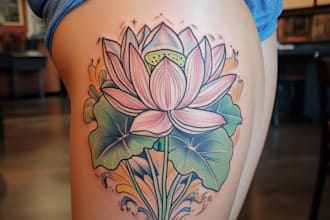 create unique custom geometric tattoo design