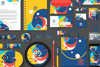 do etsy buisness logo, brand identity kit brandguide, brandbook, identity manual