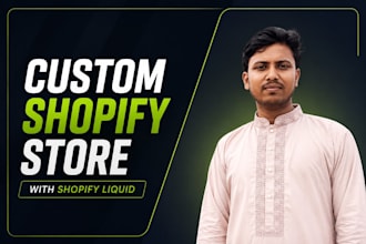 build custom shopify store with shopify liquid