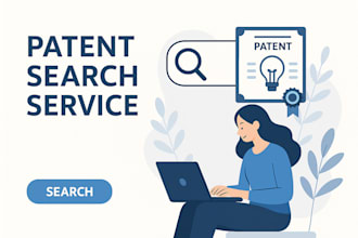 conduct lightning fast patent search and drafting  delivered in 48 hours or less