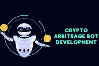 develop ai crypto trading bot, crypto trading bot, arbitrage trading bot