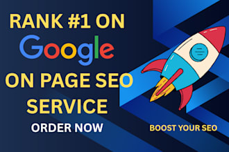 do onpage SEO optimization to boost your website organic traffic