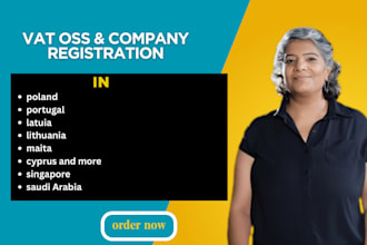 register your company and handle vat oss in poland, portugal, cyprus, malta etc