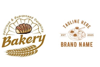 design professional unique food logo for your restaurant