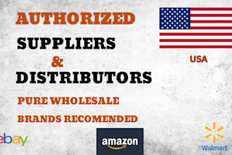 find top suppliers distributors or manufacturers for any business niche